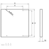 Systemair WSD-MUB 042 Wetterschutzdach