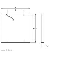 Systemair WSD-MUB 025 Wetterschutzdach