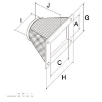 Systemair UGS 062/500 Übergangsstutzen