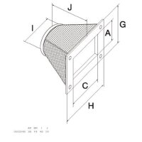 Systemair UGS 042/355 Übergangsstutzen