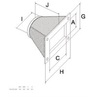 Systemair UGS 042/500 Übergangsstutzen
