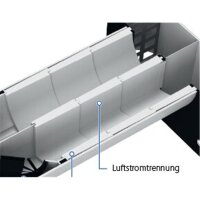 Blauberg LST VENTO Expert DUO 70 cm Rohr benötigt zusätzlichen Luftstromtrenner – Dezentrales Lüftungsgerät mit WRG