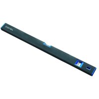 Profi Wasserwaage 200cm pulverbesch.Alu 0,5mm/m grau