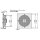 Rosenberg EQ 200-2.3BF Axialventilator mit quadratischer Wandplatte