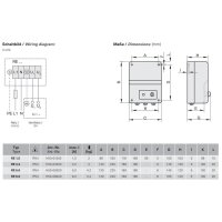 Rosenberg RE 3.2 , 230V Drehzahlsteuergerät, 5-stufig