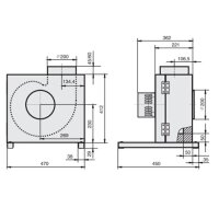 Rosenberg KBAE 180-4 Küchenabluftbox Wechselstrom