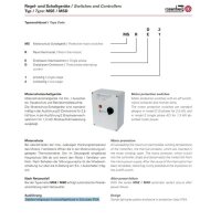 Rosenberg MSD 1 Motorschutz für Drehstrom 2,5KW einstufig
