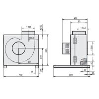 Rosenberg KBAD 400-4 Küchenabluftbox