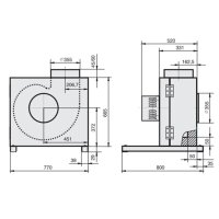 Rosenberg KBAD 355-2 Küchenabluftbox