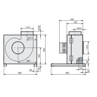 Rosenberg KBAD 315-4 Küchenabluftbox