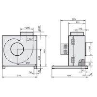 Rosenberg KBAD 200-4 Küchenabluftbox