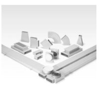 Helios FK-ED 150 Flachkanal Enddeckel 150 x 50 mm,...