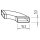 Helios FK-BH 150/90 Flachkanalbogen waagrecht 150 × 50 mm, 90° Stahlblech verzinkt