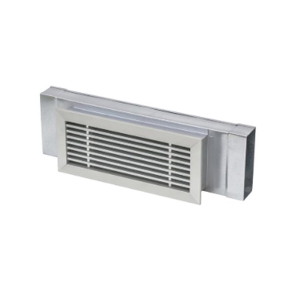 Helios FK-BA 150 Bodengitter mit Einbau- gehäuse 150 × 50 mm, Stahlblech verzinkt