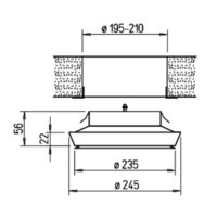 Helios TVZ 200, KTVZ 200 Kunststoff-Tellerventil für...