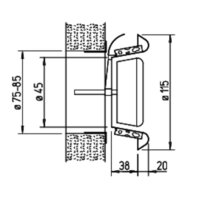 Helios KTV 75/80, KTVA 75/80 Kunststoff-Tellerventil...