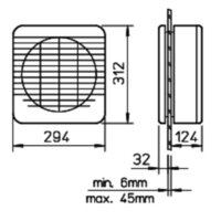 Helios GX 225 Fensterlüfter reversierbar m....