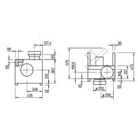 Helios MBD 160/2 EX  Megabox 3-PH, EX-gesch. II 2G, Rohr...