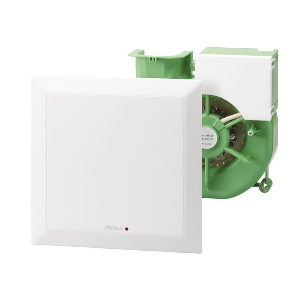 Helios ELS NFC Ventilatoreinsatz m. Fassade 7,5-100 m³/h, Timer, Intervall