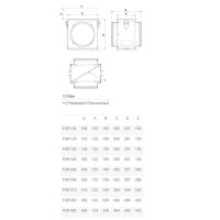 Systemair FGR 160 Filterkassette