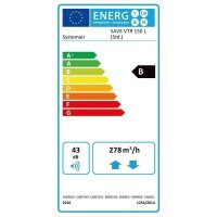 Systemair SAVE VTR 150/B L 500W...