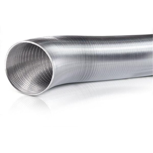 Rokaflex Aluflexrohr DN 80 Aluminium ausziehbar auf ca. 5 m