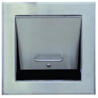 Wäscheabwurf Einwurftür nach Innen öffnend...