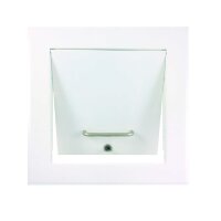 Wäscheabwurf Einwurftür nach Innen öffnend...