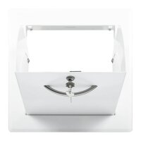 Wäscheabwurf Kippmulde Bügelgriff Schloss...