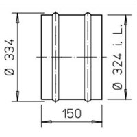 Helios VH 315 Verlängerungshülse