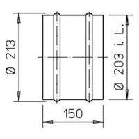 Helios VH 200 Verlängerungshülse