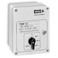 Helios TSW 1,5 Trafo-Drehzahlsteller 1-phasig, 230 V, 1,5 A