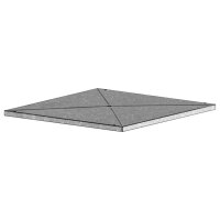 Helios GB-KW 400/450/500 Kondensatwanne zu GB NG 400,450,500