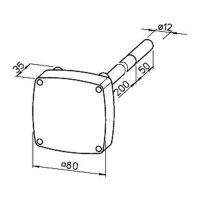 Helios LGF 10 Luftgeschw.-Fühler für EUR... und...