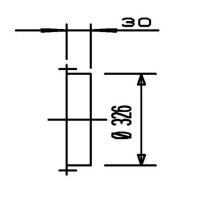 Helios FR 315 Winkel-Flanschring