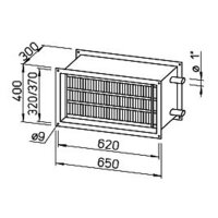 Helios WHR 4/60/30 35 Warmwasser-Heizreg. f....