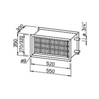 Helios WHR 2/50/25 30 Warmwasser-Heizreg. f....