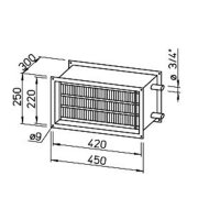 Helios WHR 2/40/20 Warmwasser-Heizreg. f....