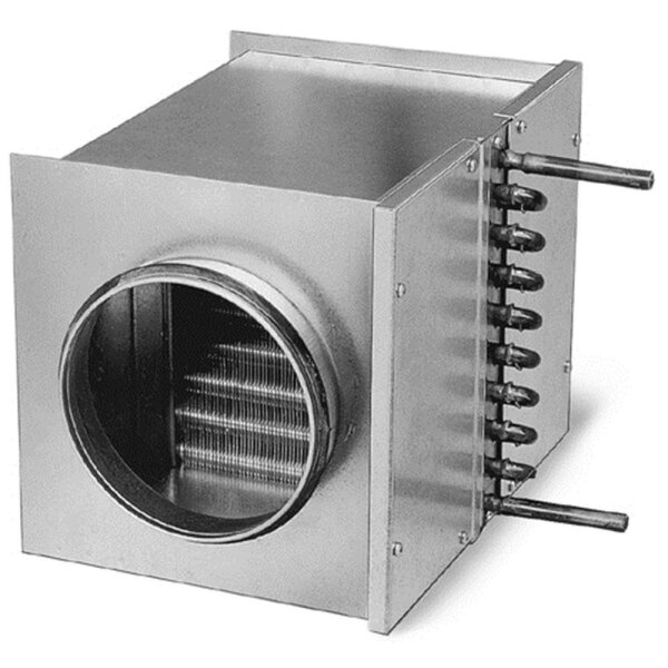 Helios WHR 125 Warmwasser-Heizregister für Rohr-DN 125