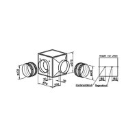 Helios GBD 400/4/4 T 120 Gigabox Temp. bis 120° C 3-phasig/50Hz regelbar