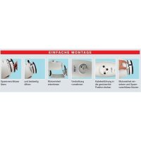 S&P TD-1000/200 Silent 3V Schallgedämmt Rohrventilator