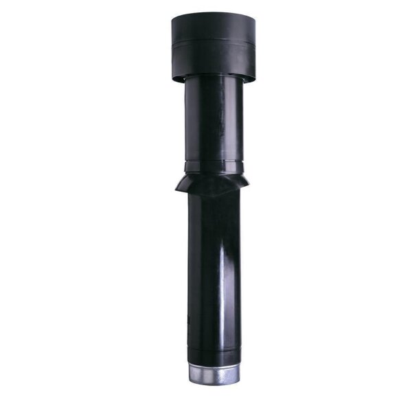 Helios DH 160 S Dachhaube schwarz, DN 160