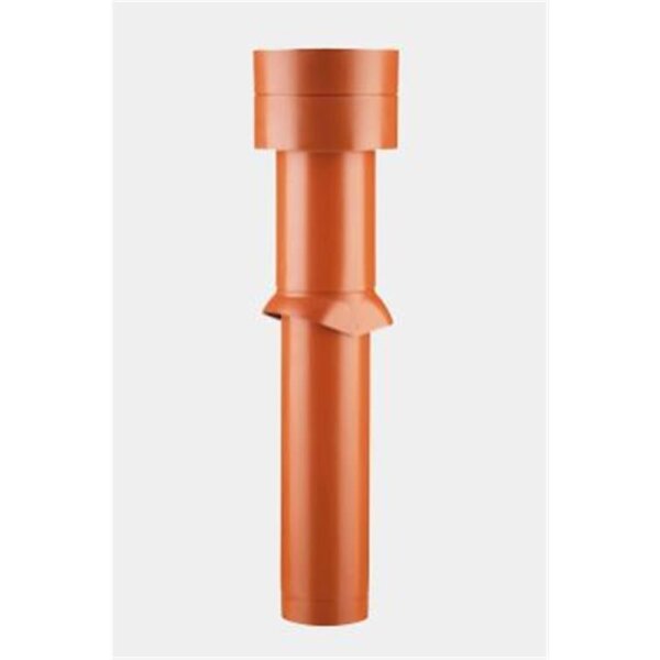 Helios DH 125 R Dachhaube ziegelrot, DN 125