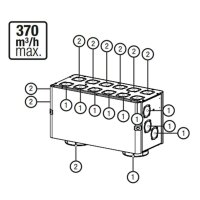 Exhausto Design Verteiler für Inspir Air SC 370