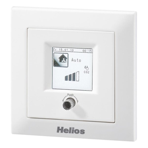 Helios KWL-BCU Bedienelement Komfort, inkl. Wochenzeitschaltuhr, UP