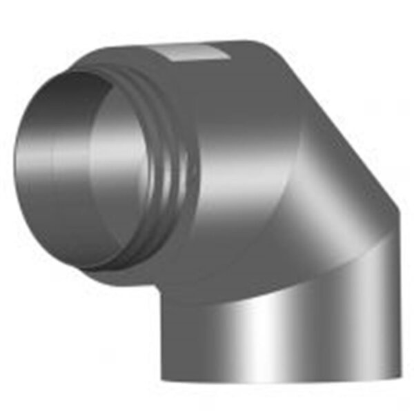 Helios IP-B 160/90° IsoPipe 90° Bogen m. Innenverbinder