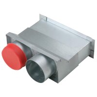 Helios FRS-WDS 2-75  Wanddurchführungs- Set, 2 x DN...