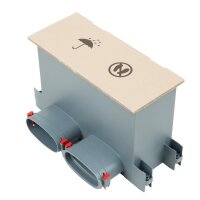 Helios FRS-WBK 2-51 Wand-Boden-Kasten 2 x Oval 51