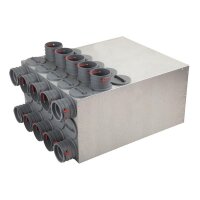 Helios FRS-VK 15-75/180 Verteilerkasten 15 x DN75, 1 x DN180