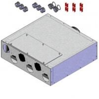 Helios FRS-FVK 6-75/125 Flach-Verteilerk. 6 × DN...
